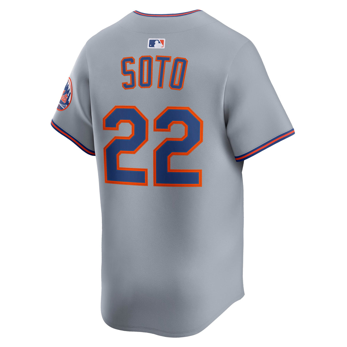 Men's New York Mets Juan Soto Nike Gray Road Limited Player Jersey