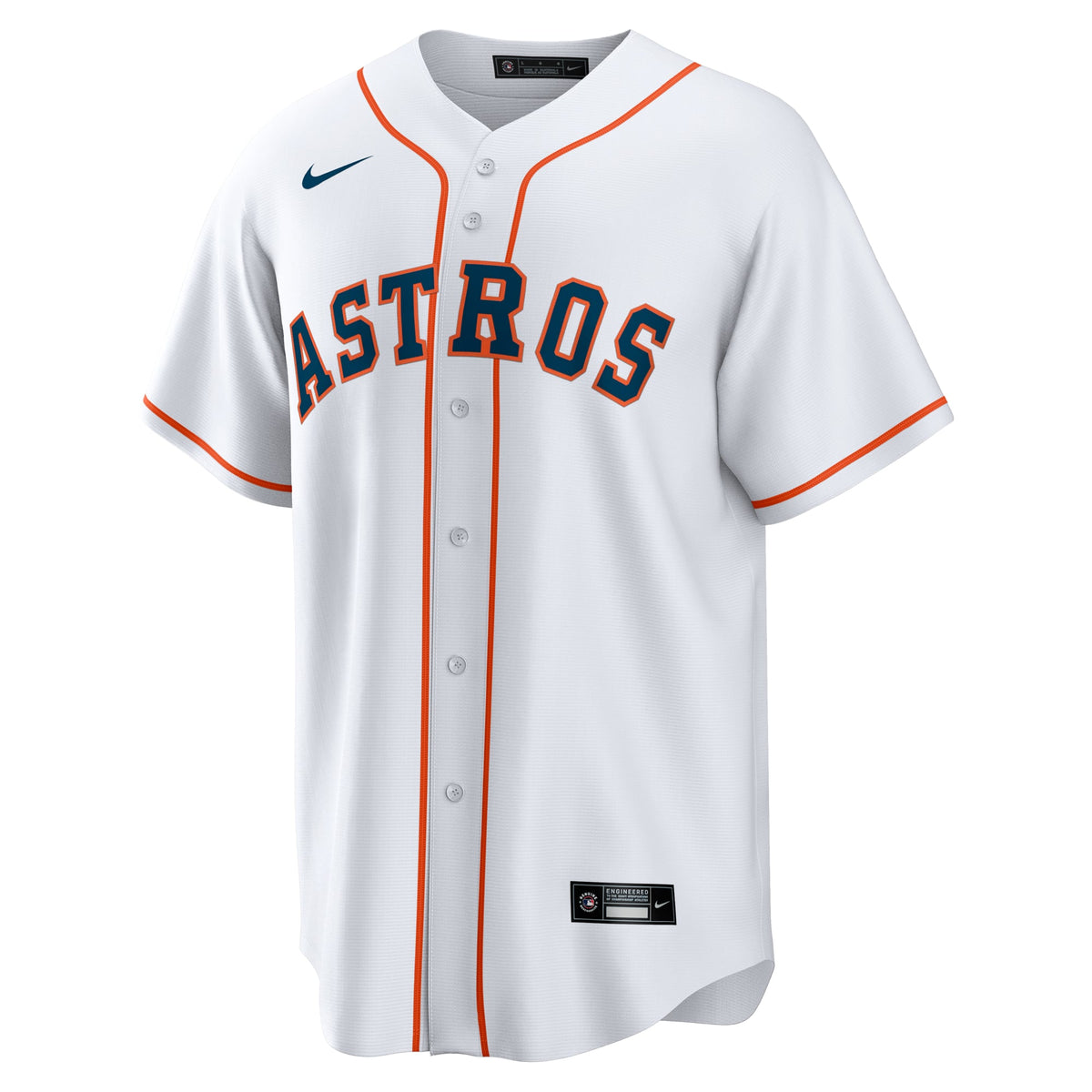 Men's Houston Astros Isaac Paredes Nike White Home Replica Jersey