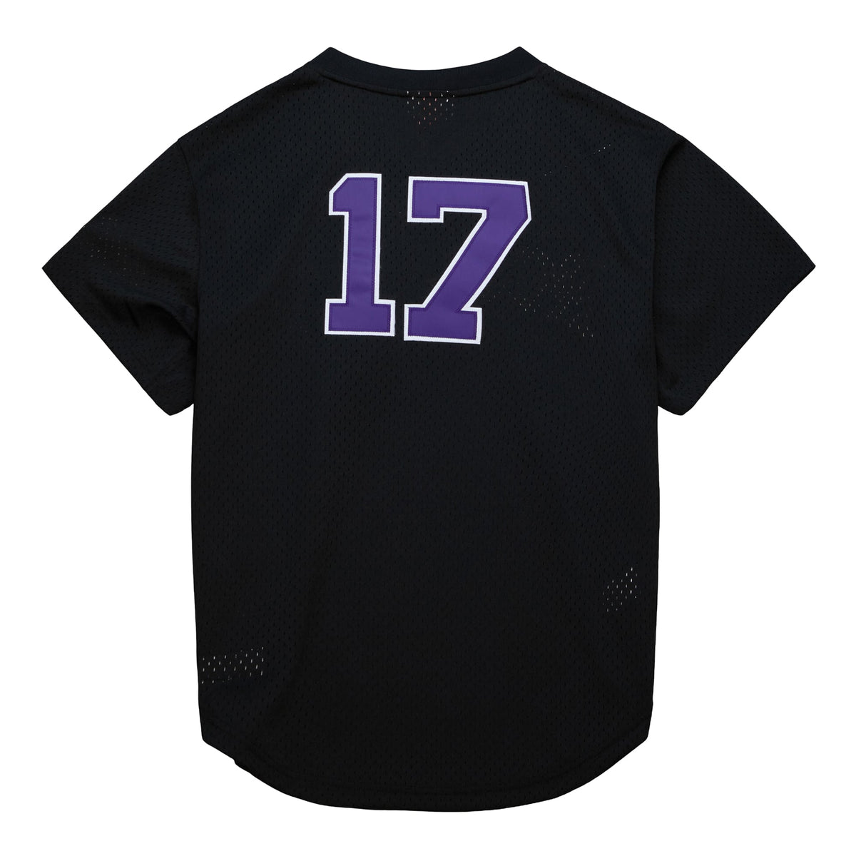 Men's Colorado Rockies Todd Helton Mitchell & Ness Black Authentic Batting Practice Jersey