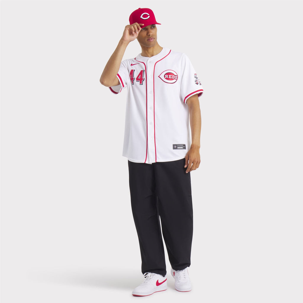 Men's Cincinnati Reds Elly De La Cruz Nike Gray Road Limited Player Jersey