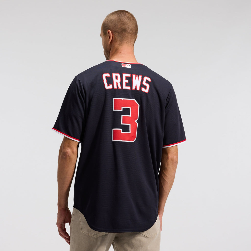 Men's  Washington Nationals Dylan Crews Nike White Home Replica Jersey