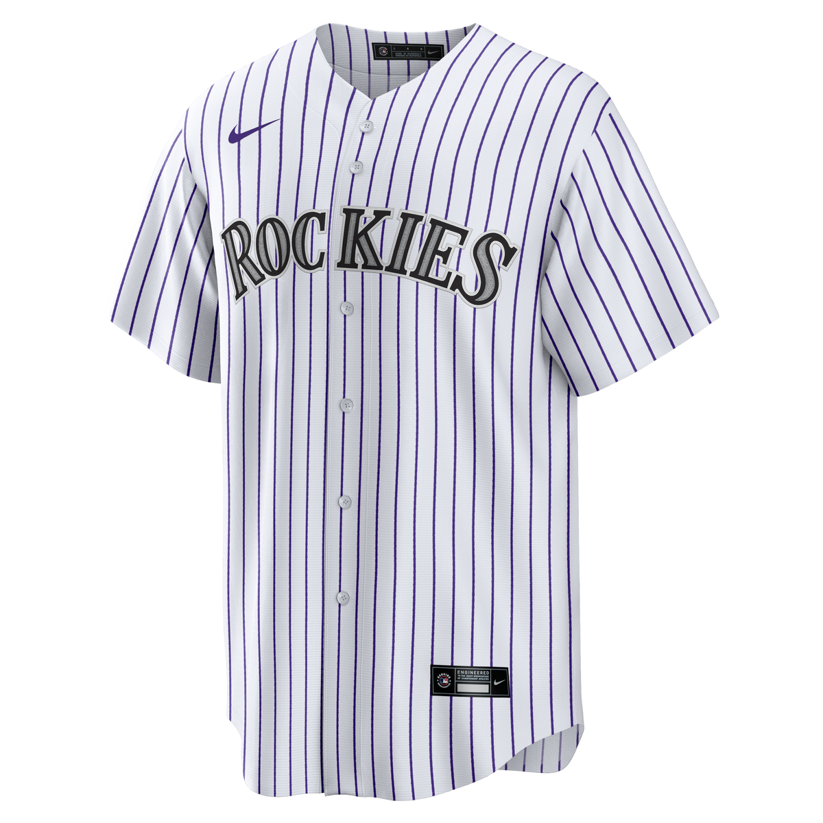 Men's Colorado Rockies Nike White Home Big & Tall Replica Jersey