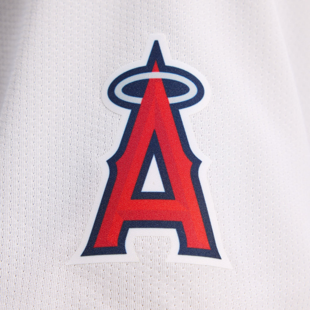 Men's Los Angeles Angels Mike Trout Nike White Home Limited Player Jersey