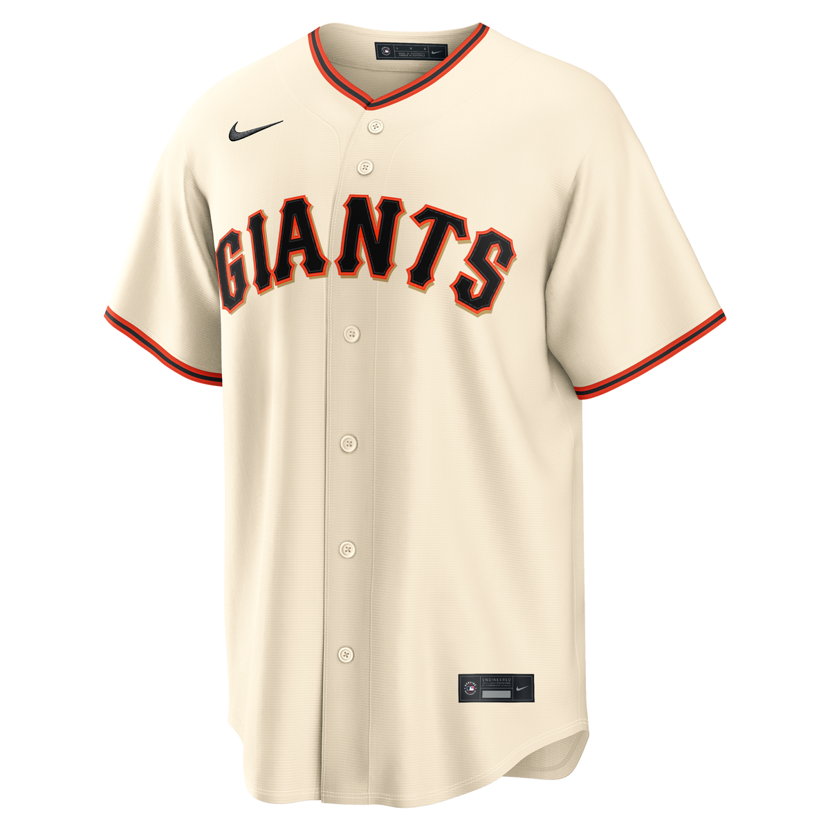Men's San Francisco Giants Rafael Devers Nike Cream Home Replica Jersey