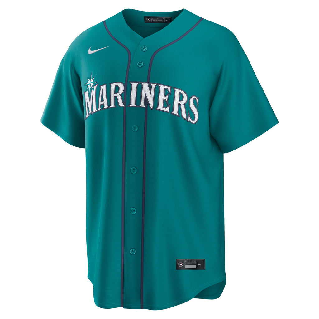 Men's Seattle Mariners  Nike Teal Alternate Replica Jersey