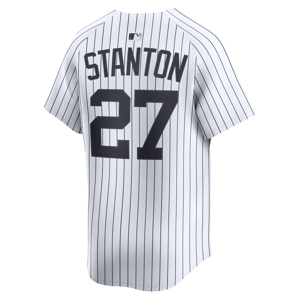 Men's New York Yankees Giancarlo Stanton Nike White Home Limited Player Jersey