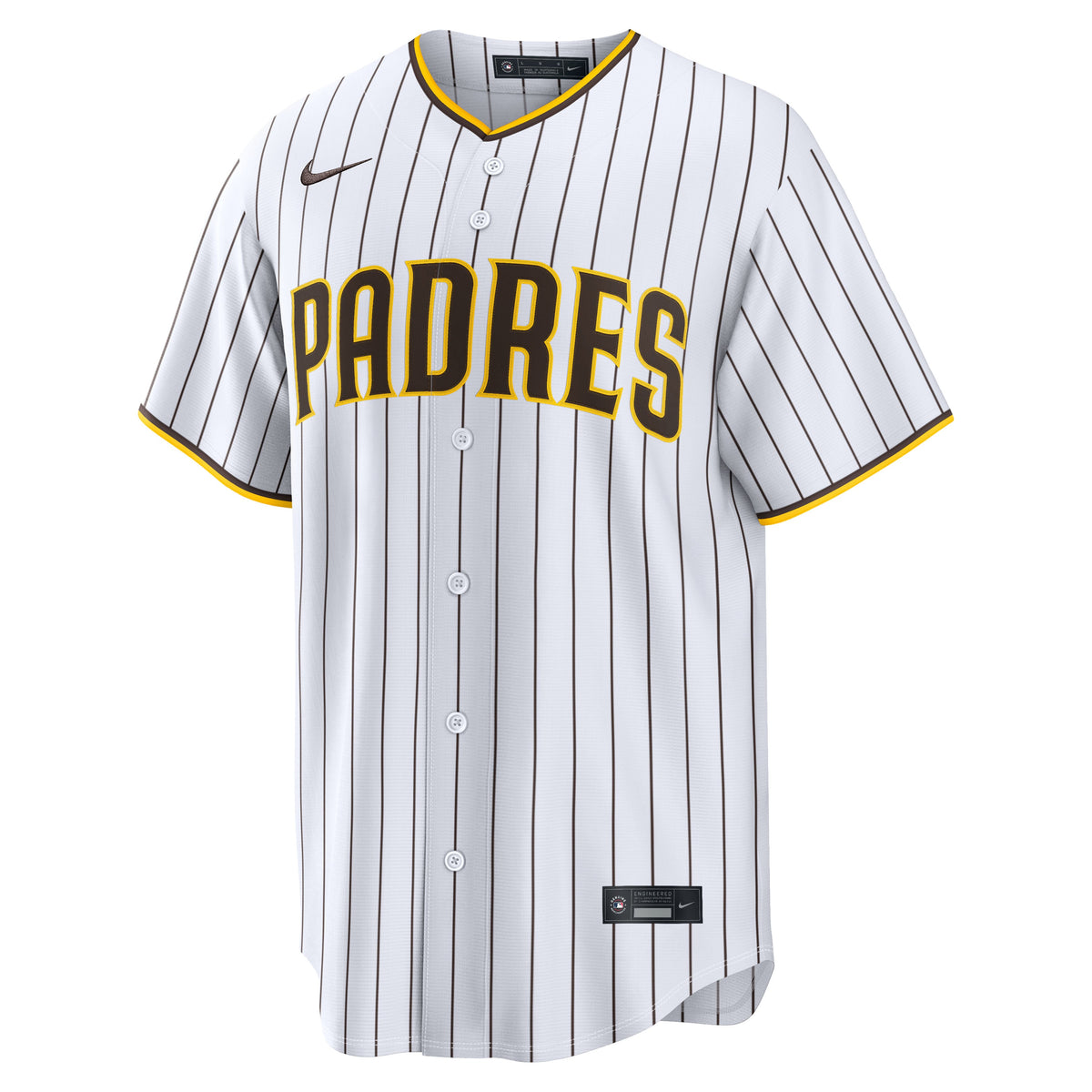 Men's San Diego Padres Manny Machado Nike White Home Replica Player Jersey