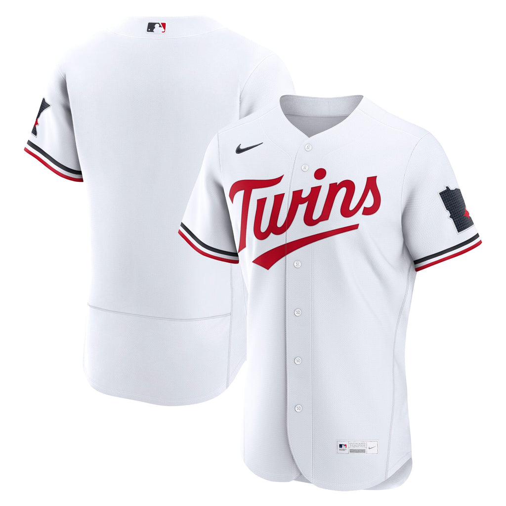 Men's Minnesota Twins  Nike White Home Authentic Jersey