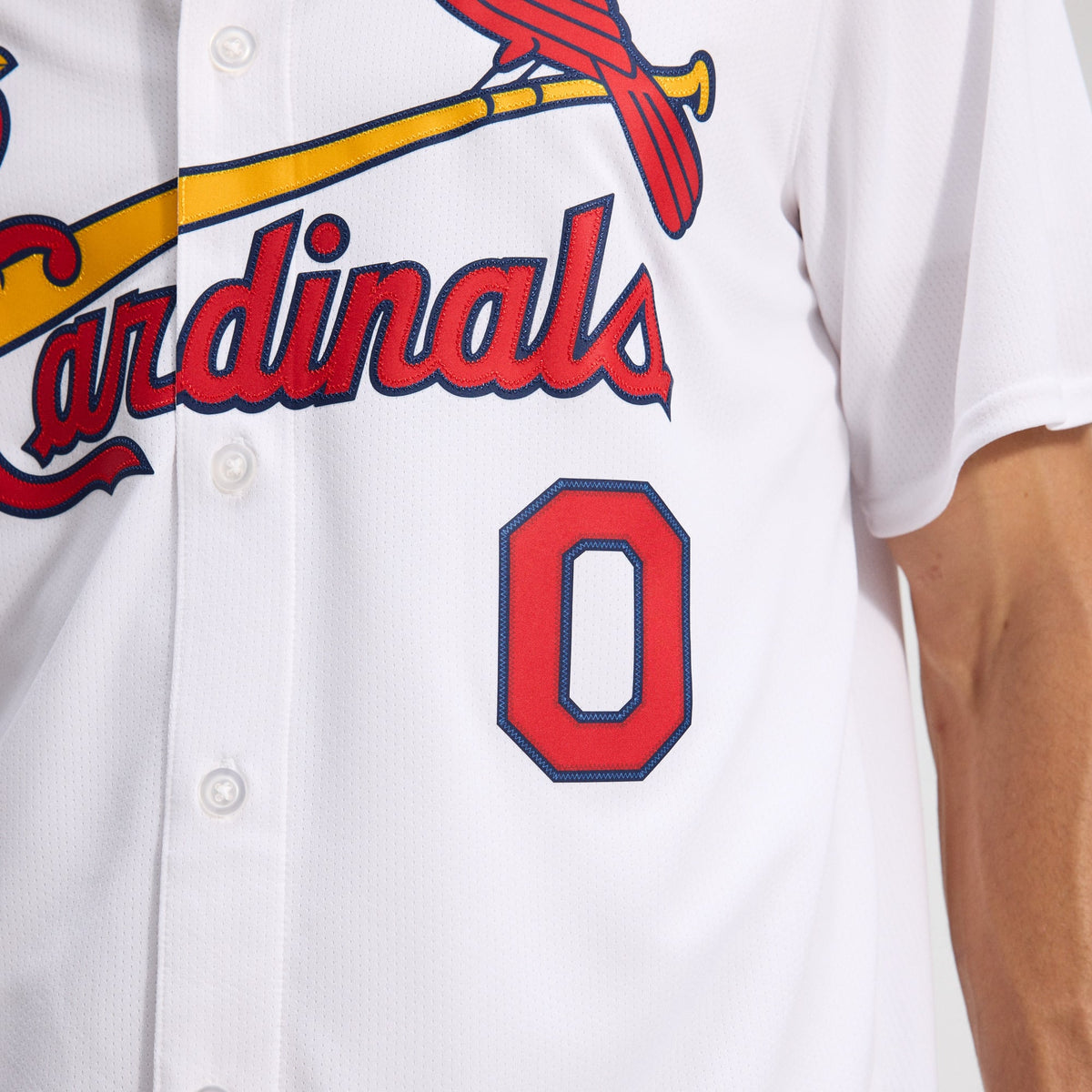 Men's St. Louis Cardinals Masyn Winn Nike White Home Limited Jersey