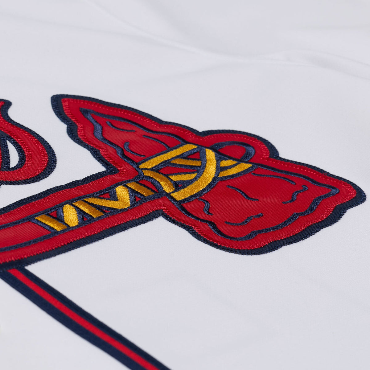 Men's Atlanta Braves Andruw Jones Mitchell & Ness White 2005 Authentic Jersey