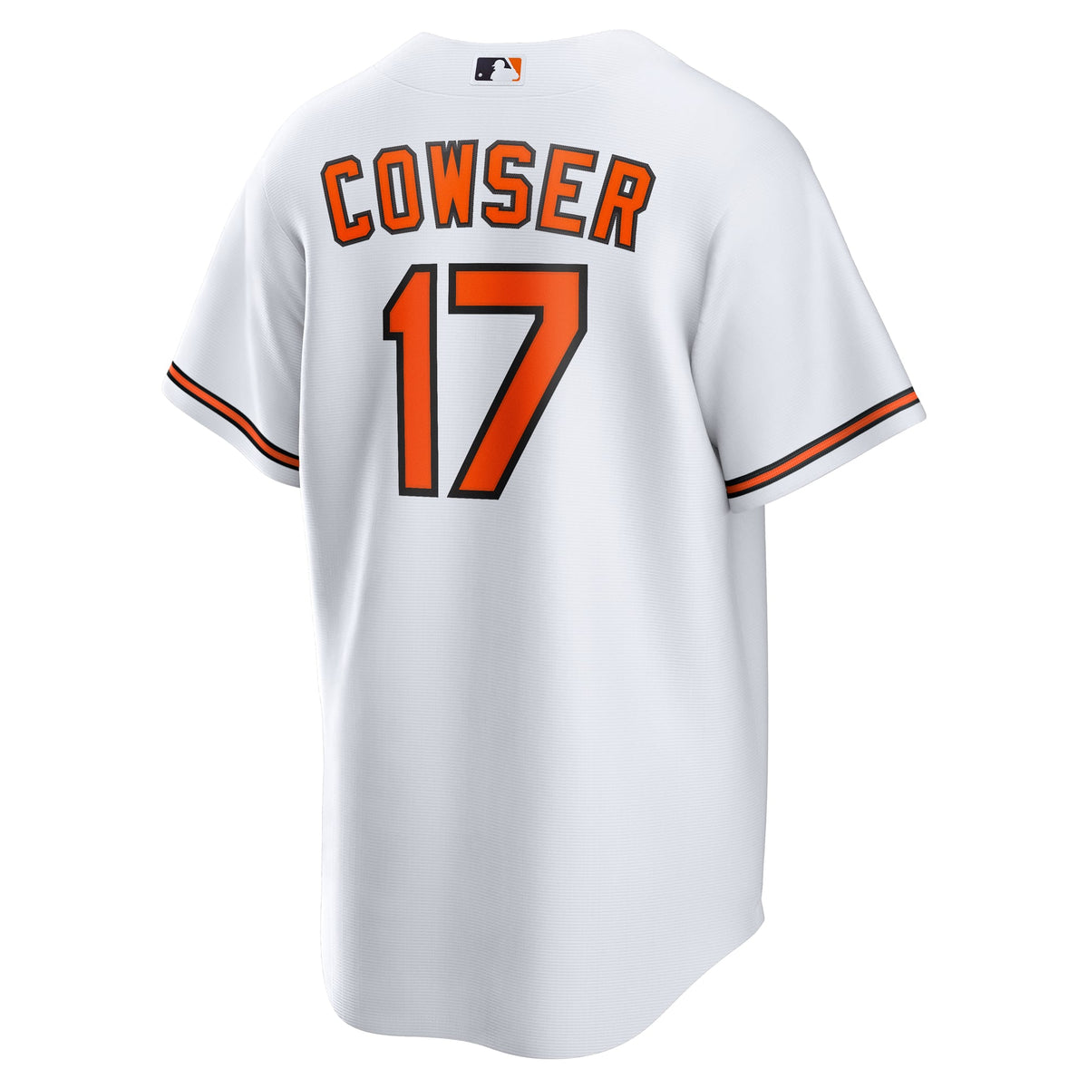 Men's Baltimore Orioles Colton Cowser Nike White Home Replica Jersey