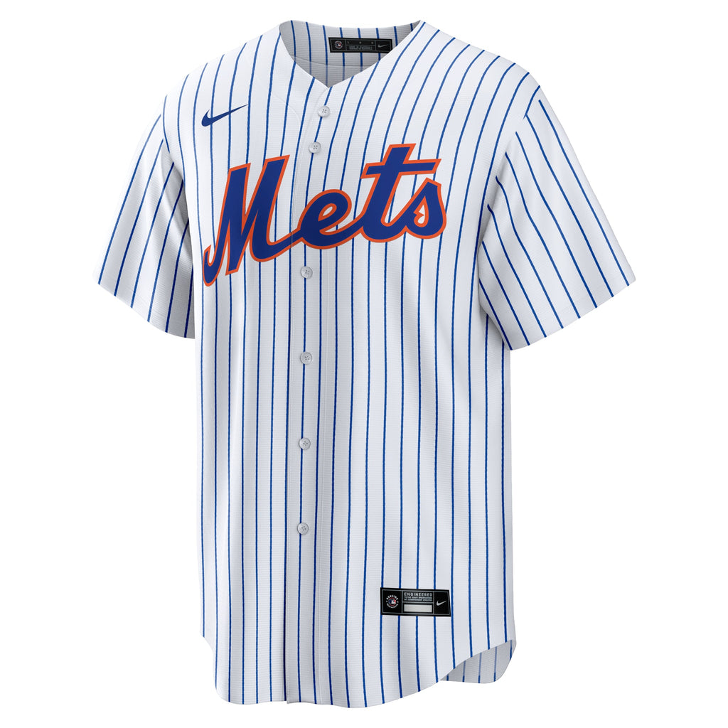 Men's New York Mets Brandon Nimmo Nike White Home Replica Jersey