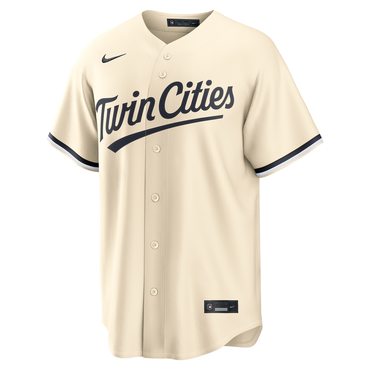Men's Minnesota Twins Nike Cream Alternate Replica Jersey