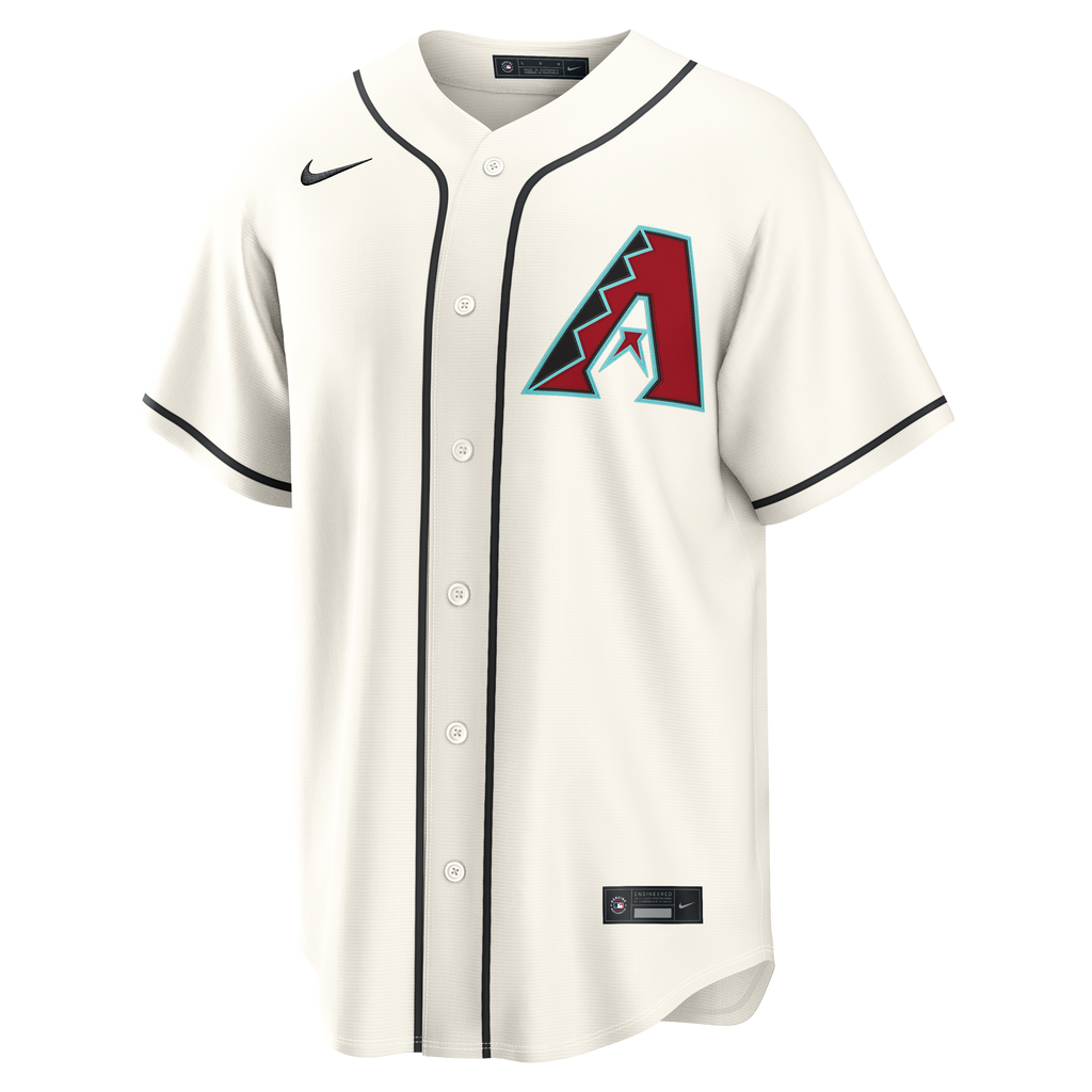 Men's Arizona Diamondbacks Ketel Marte Nike Cream Home Replica Jersey