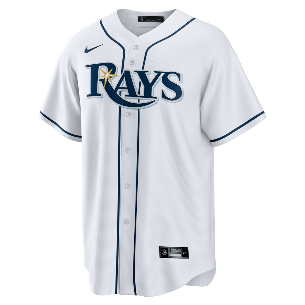 Men's Tampa Bay Rays Nike White Home Big & Tall Replica Jersey
