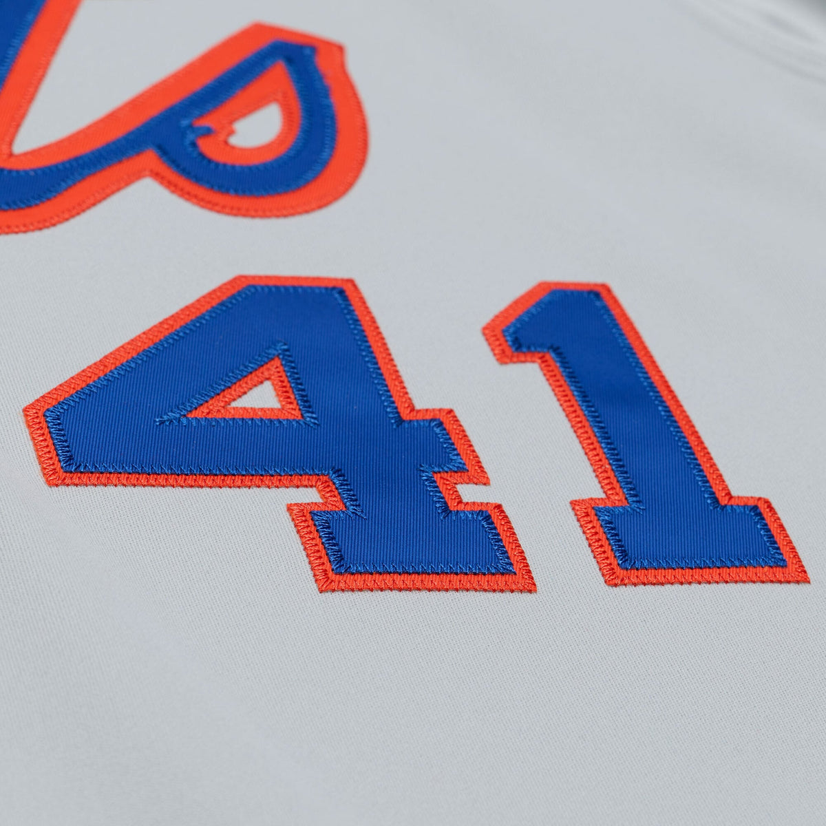 Men's New York Mets Tom Seaver Mitchell & Ness Gray 1976 Authentic Jersey