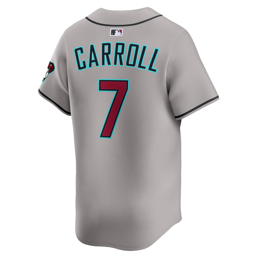 Men's Arizona Diamondbacks Corbin Carroll Nike Cream Home Limited Player Jersey