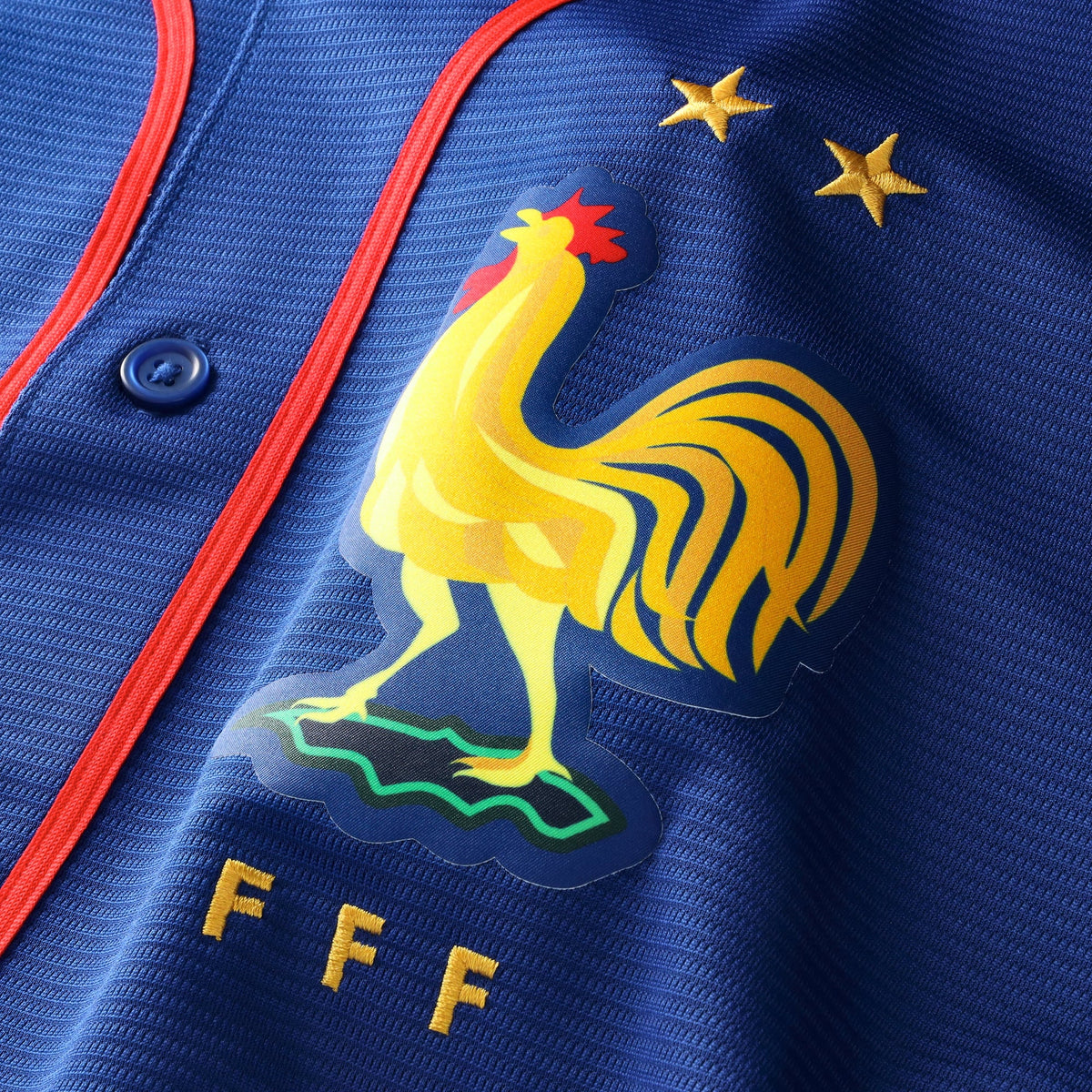 Men's France National Team x MLB Nike Blue Stadium Replica Jersey