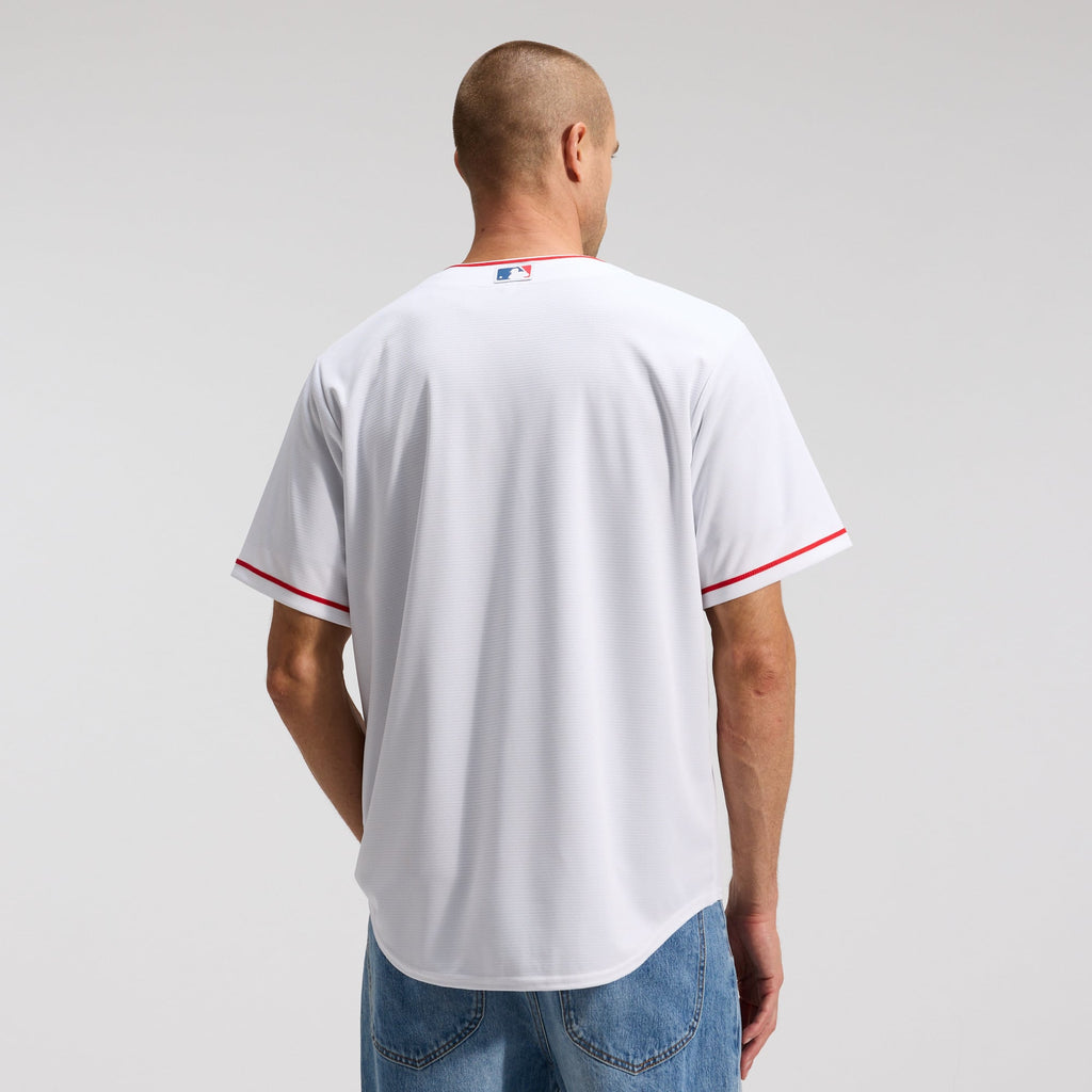Men's Los Angeles Angels Nike White Home Replica Team Jersey