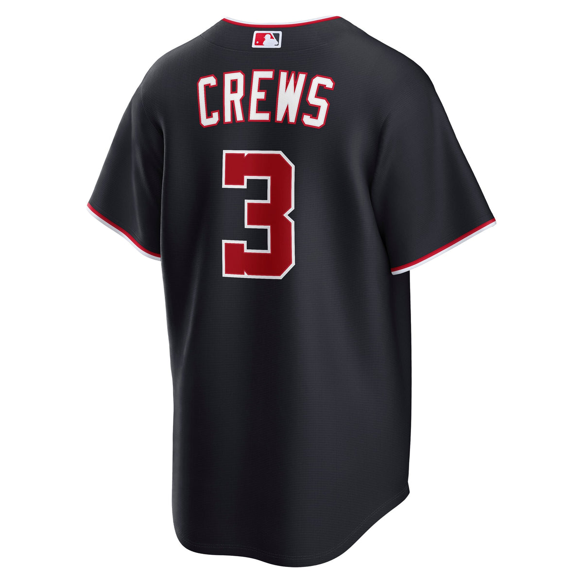 Men's Washington Nationals Dylan Crews Nike Navy Alternate Replica Jersey