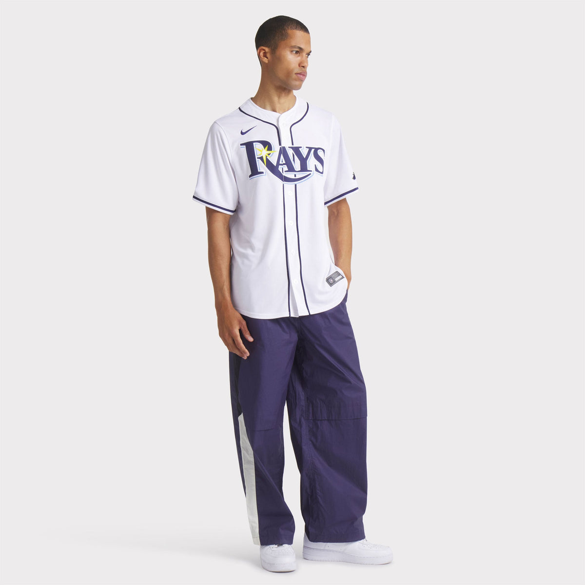 Men's Tampa Bay Rays Nike White Home Limited Jersey