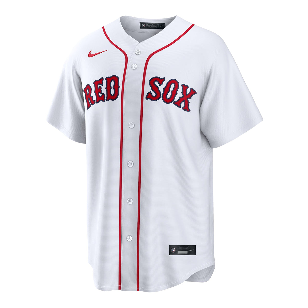 Men's Boston Red Sox Willson Contreras Nike White Home Replica Jersey