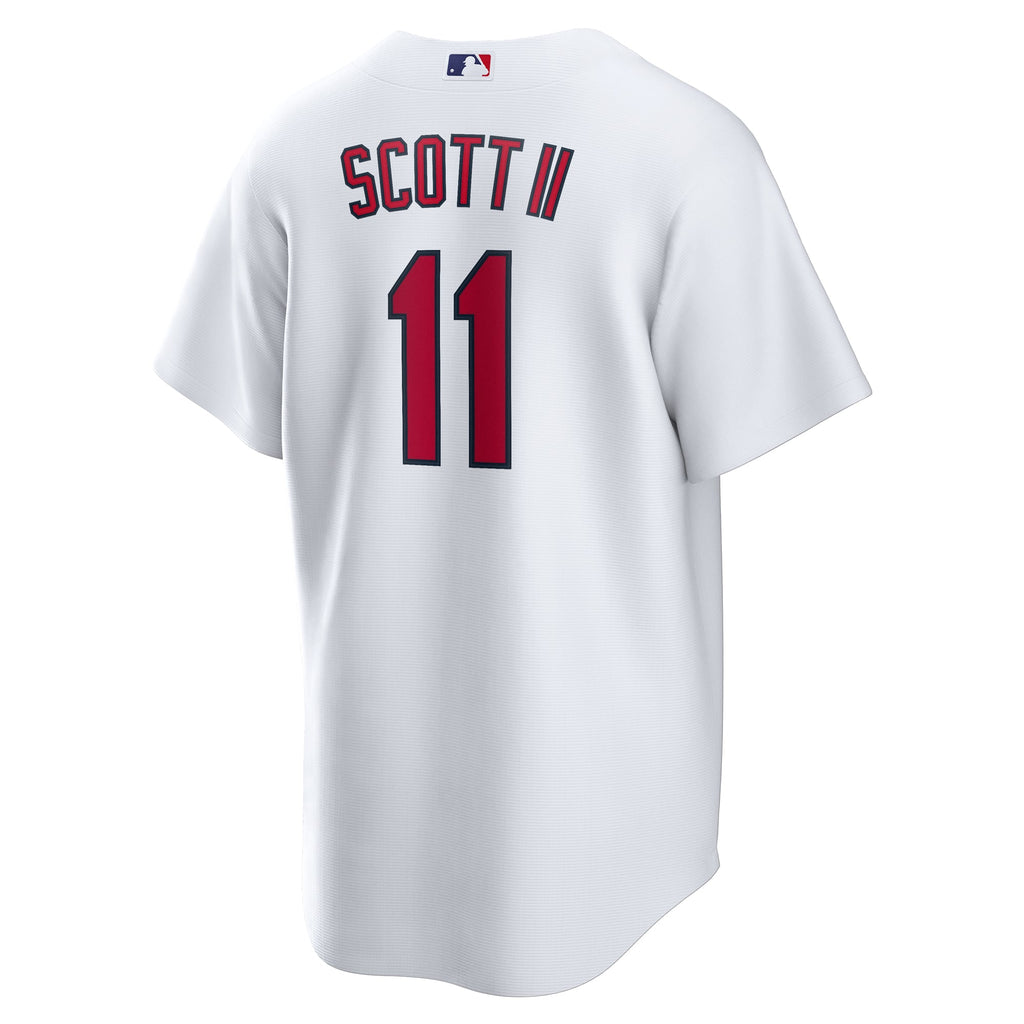 Men's St. Louis Cardinals Victor Scott II Nike White Home Replica Jersey