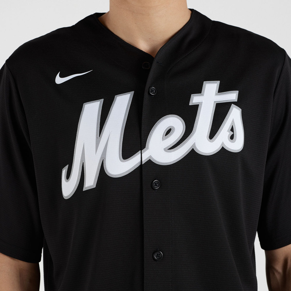 Men's New York Mets Francisco Lindor Nike Black  Replica Player Jersey