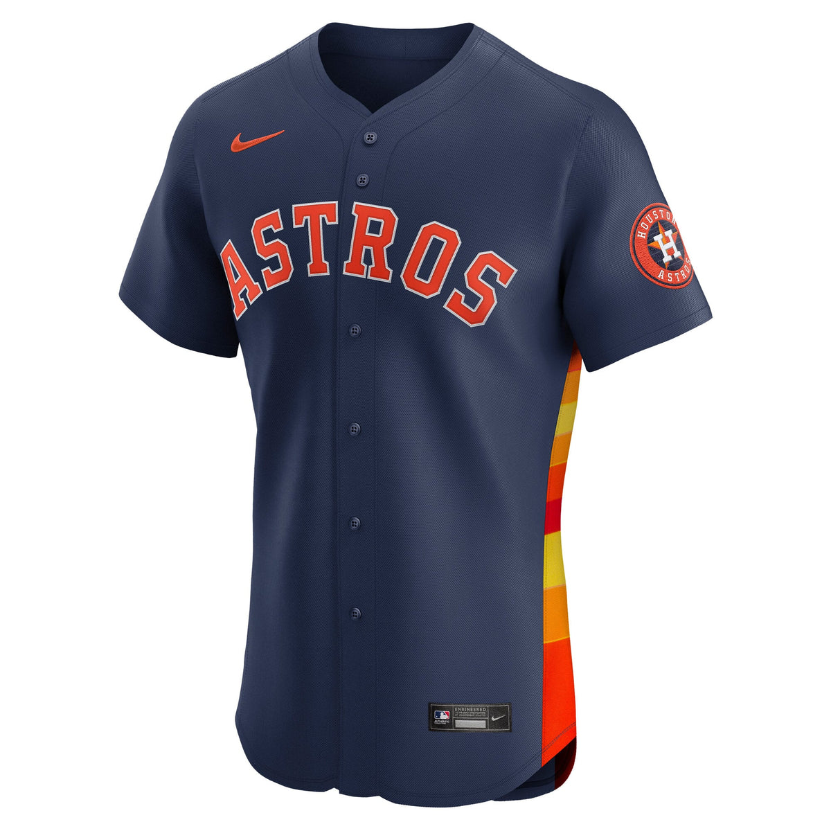Men's Houston Astros Jose Altuve Nike Navy Alternate 2 Elite Player Jersey