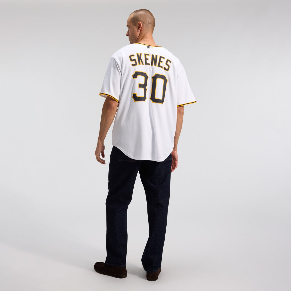 Men's Pittsburgh Pirates Paul Skenes Nike White Home Replica Player Jersey