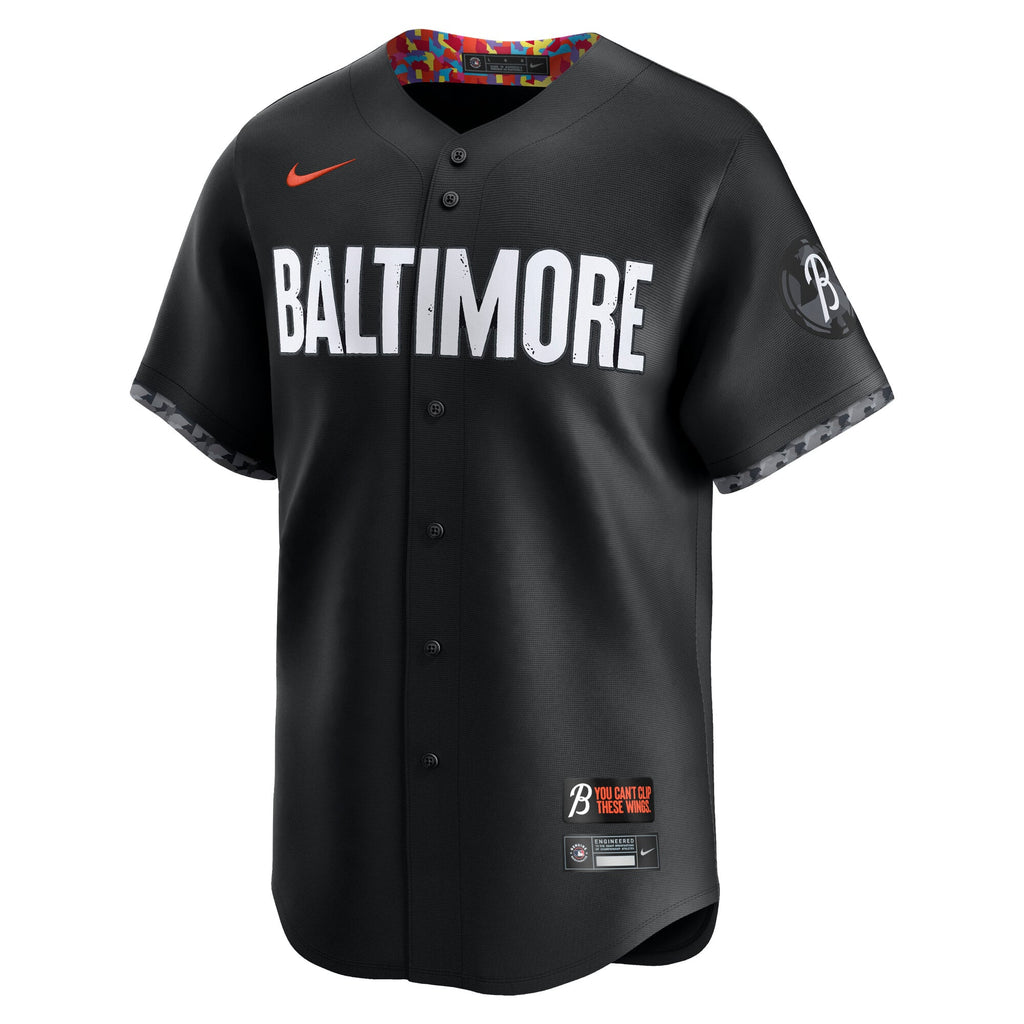 Men's Baltimore Orioles Nike Black City Connect Limited Jersey