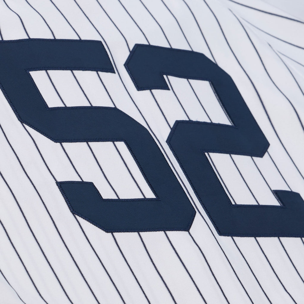 Men's New York Yankees CC Sabathia Mitchell & Ness White 2009 Cooperstown Collection Authentic Jersey