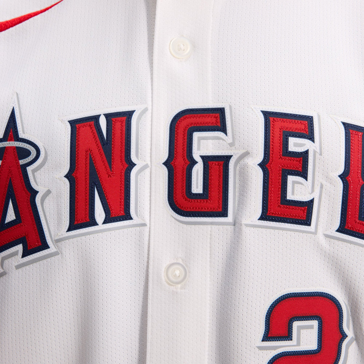 Men's Los Angeles Angels Mike Trout Nike White Home Limited Player Jersey