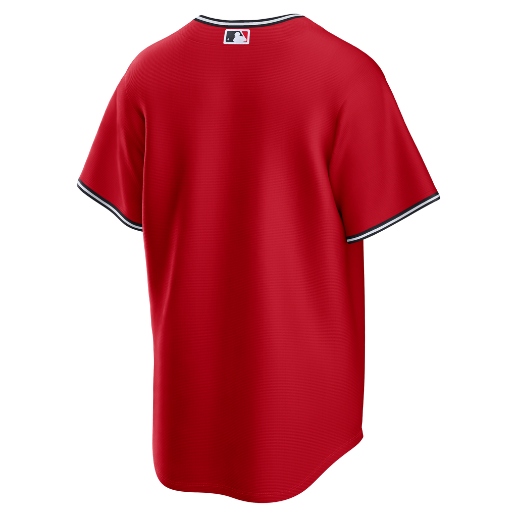 Men's Cleveland Guardians Nike Red Alternate Replica Jersey
