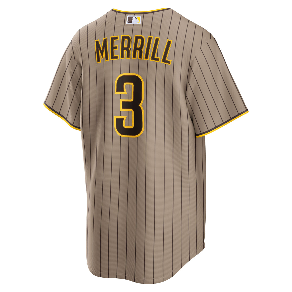 Men's San Diego Padres Jackson Merrill Nike Sand Alternate Replica Jersey