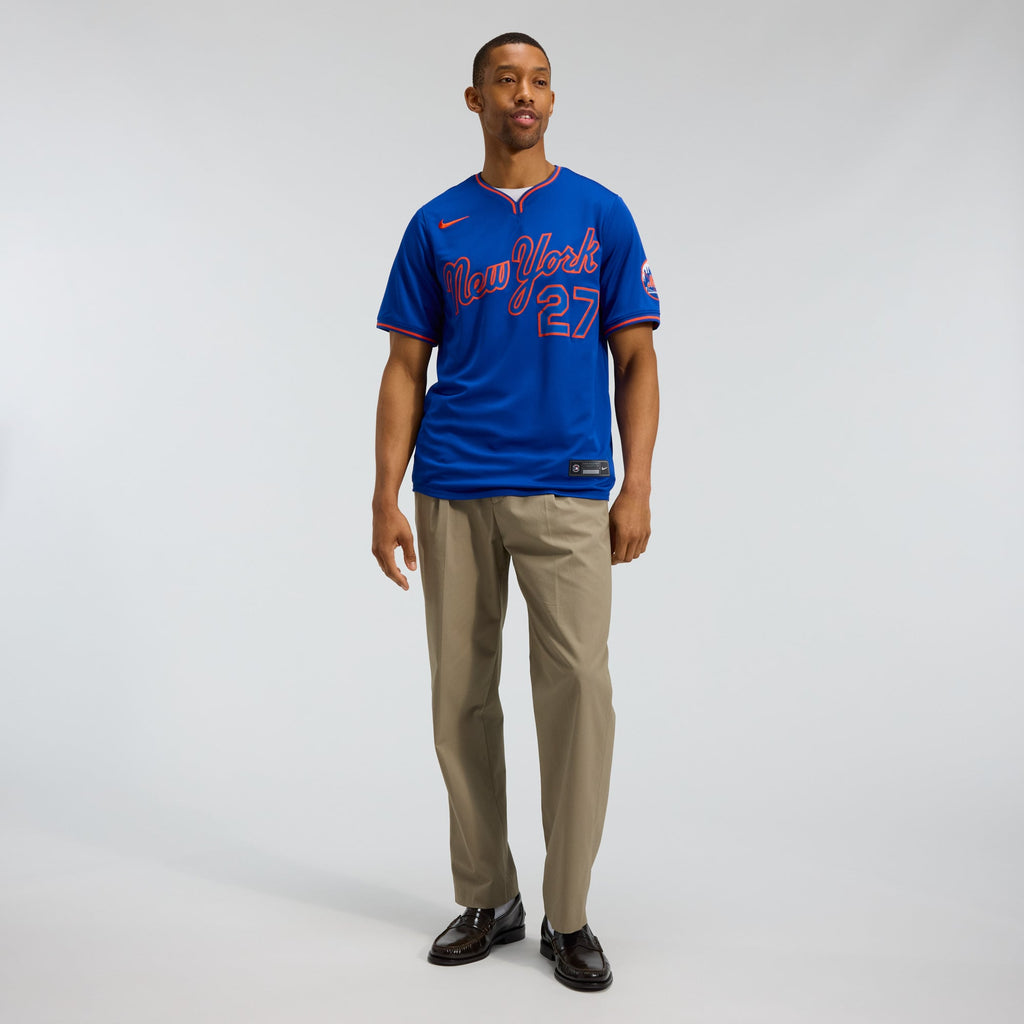 Men's New York Mets Mark Vientos Nike Royal Alternate Limited Player Jersey