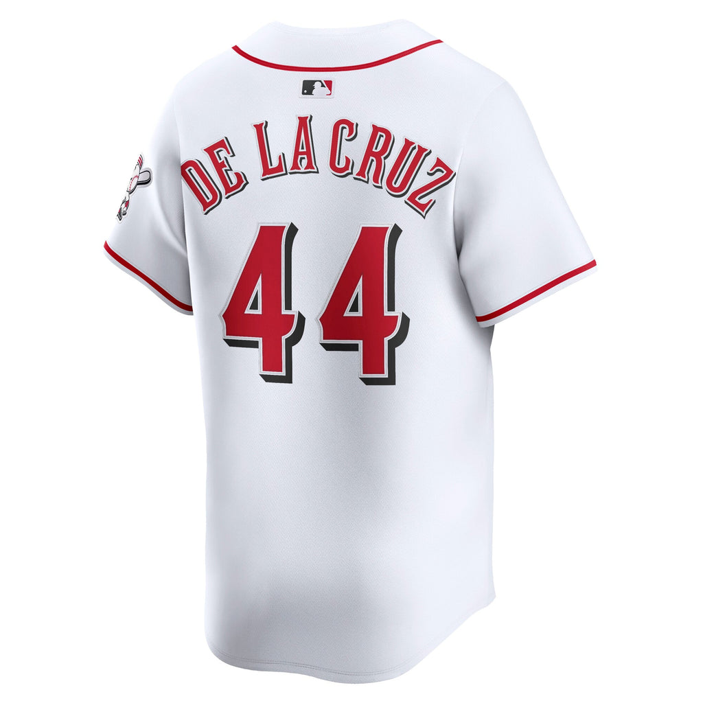 Men's Cincinnati Reds Elly De La Cruz Nike Gray Road Limited Player Jersey