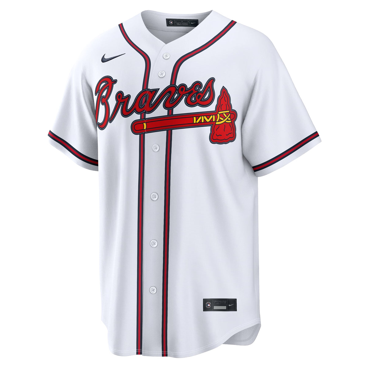 Men's Atlanta Braves Matt Olson Nike White Home Replica Jersey