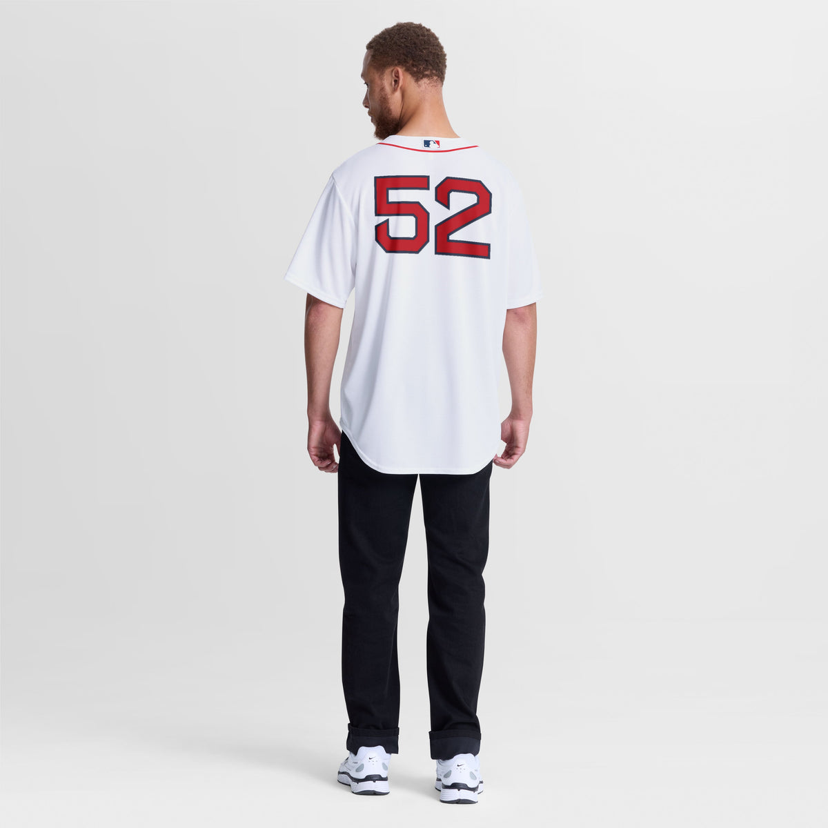 Men's Boston Red Sox Wilyer Abreu Nike White Home Replica Jersey