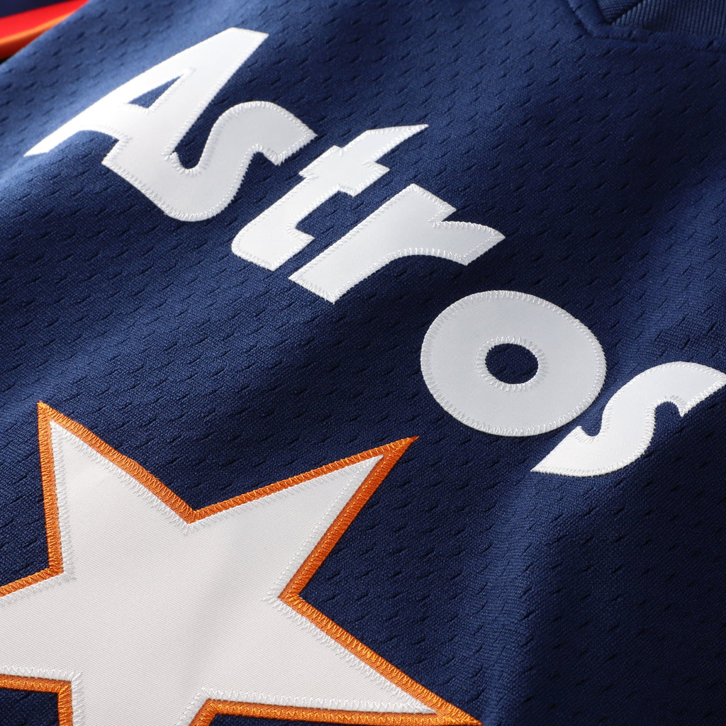Men's Houston Astros Craig Biggio Mitchell & Ness Navy Authentic Batting Practice Jersey