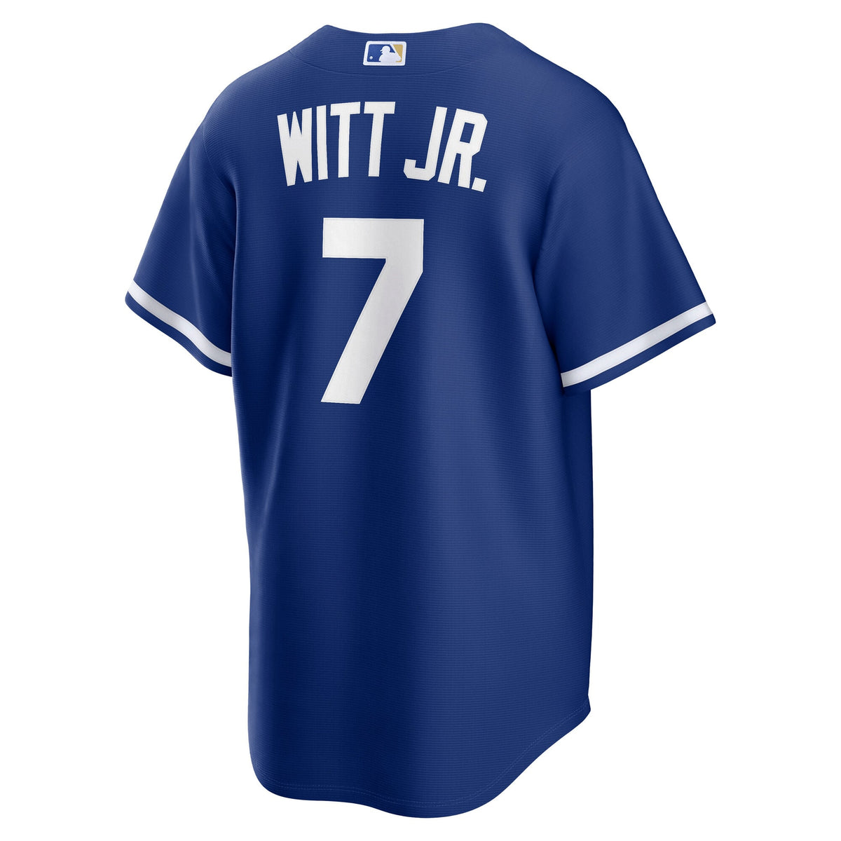 Men's Kansas City Royals Bobby Witt Jr. Nike Gray Road Replica Jersey