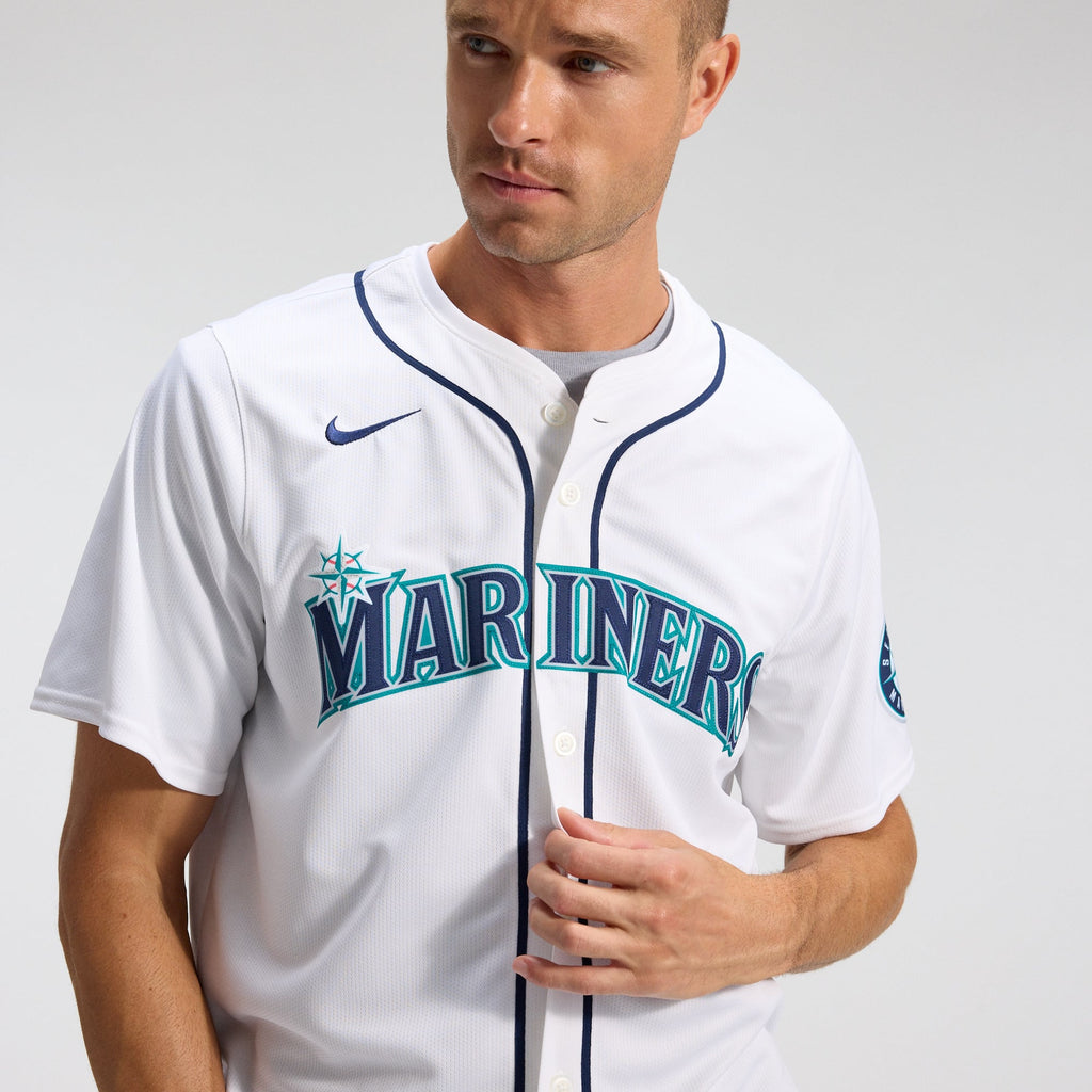 Men's Seattle Mariners Cal Raleigh Nike Teal Alternate Limited Jersey