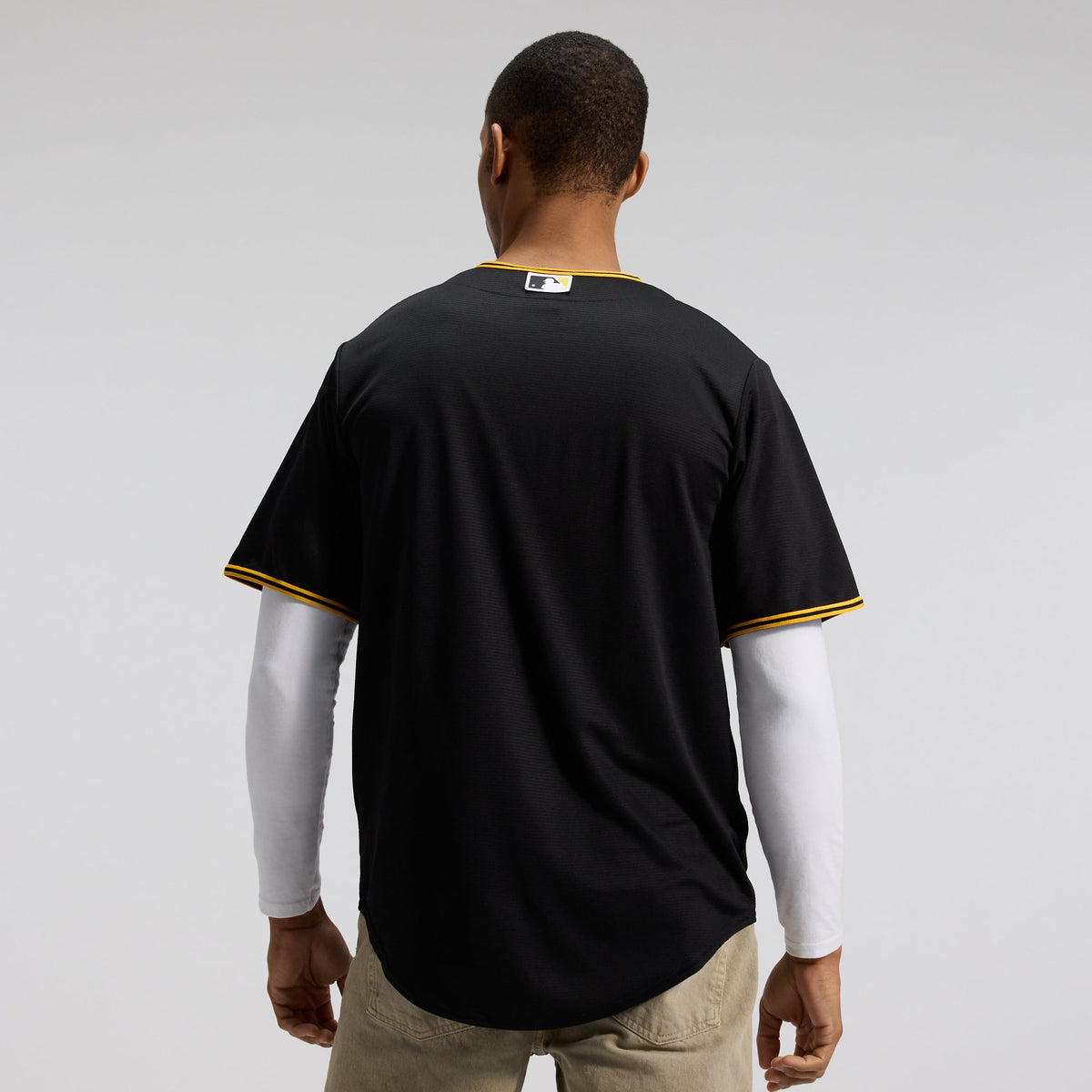 Men's Pittsburgh Pirates Nike Black Alternate Replica Team Jersey