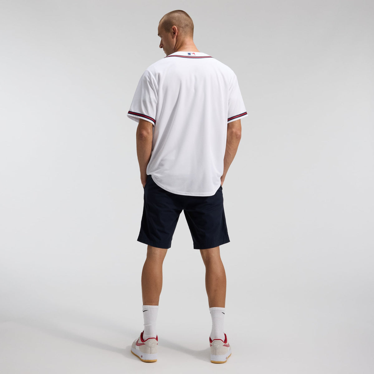 Men's Atlanta Braves Nike White Home Replica Team Jersey