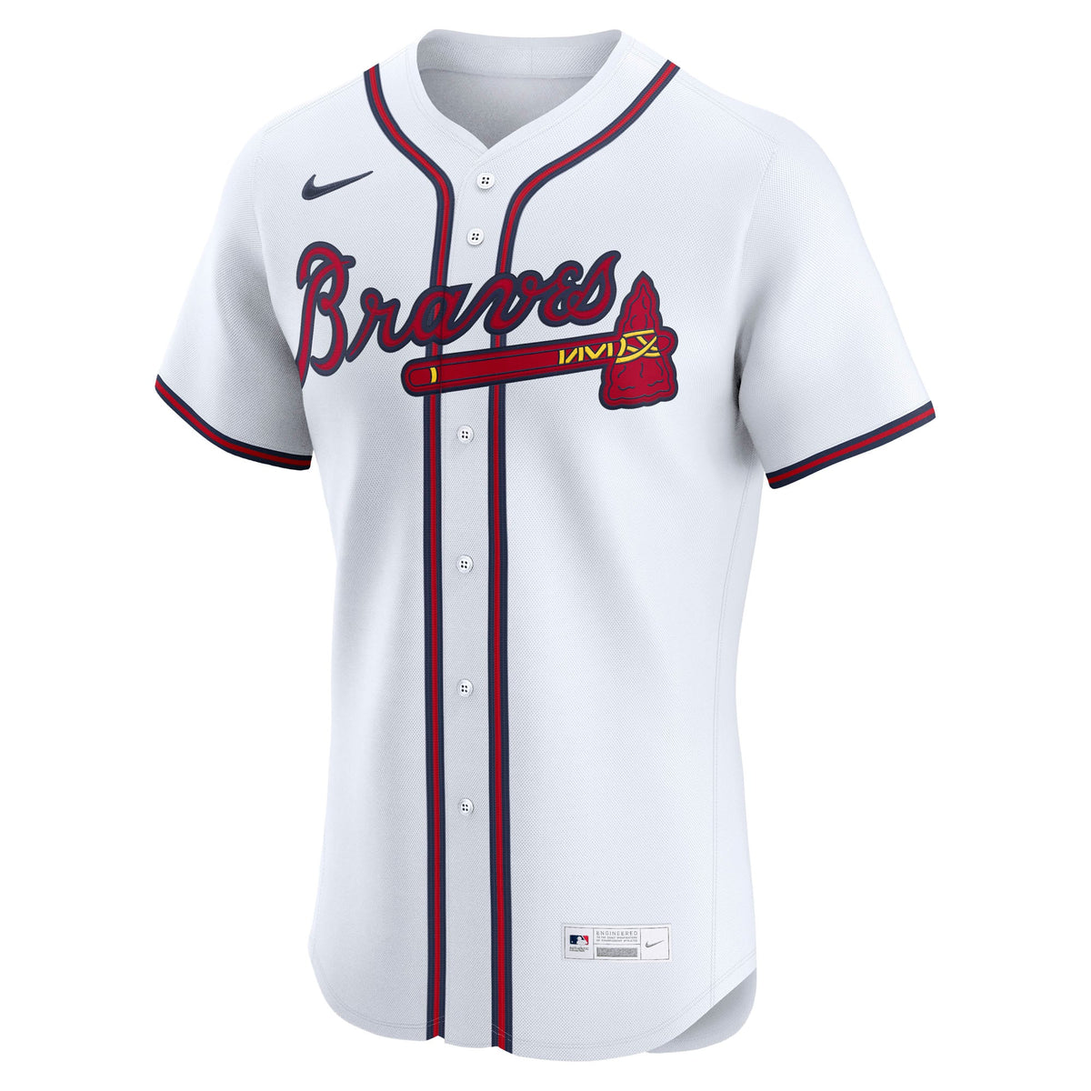 Men's Atlanta Braves Ronald Acuña Jr. Nike White Home Elite Player Jersey