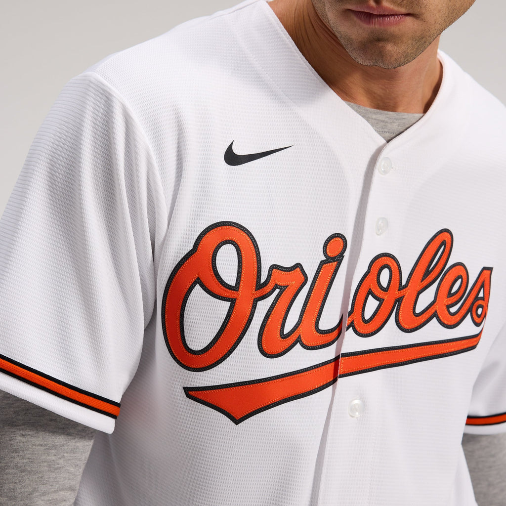 Men's Baltimore Orioles Nike White Home Replica Team Jersey