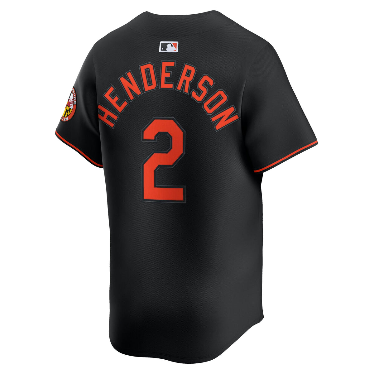 Men's Baltimore Orioles Gunnar Henderson Nike Black Alternate Limited Player Jersey