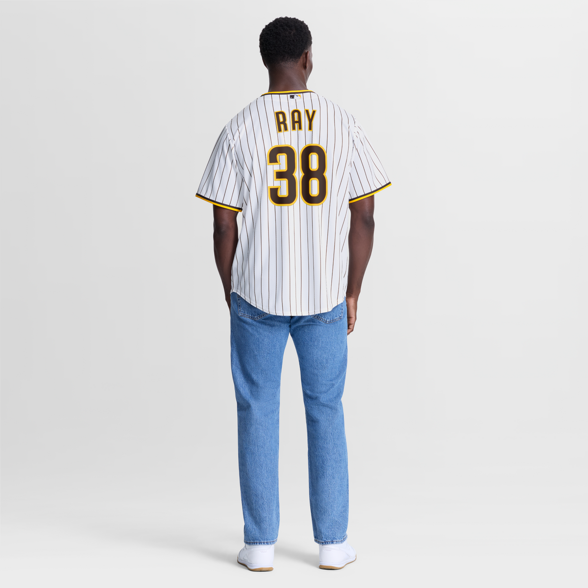 Men's San Diego Padres Robbie Ray Nike White Home Replica Jersey