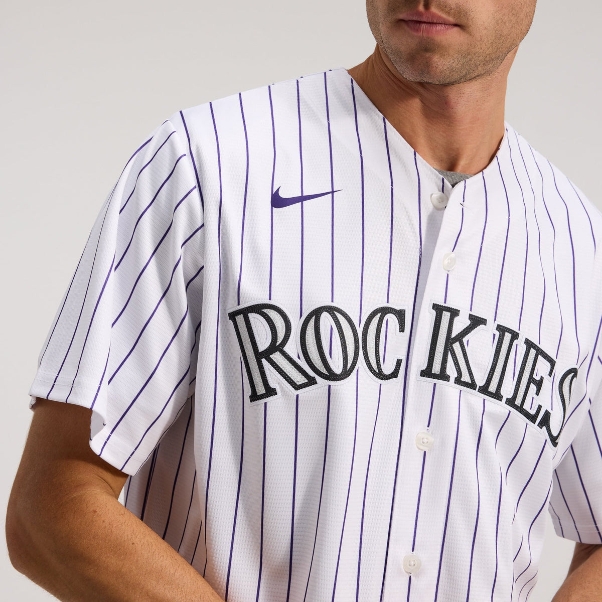 Men's Colorado Rockies Nike Purple Alternate Replica Team Jersey