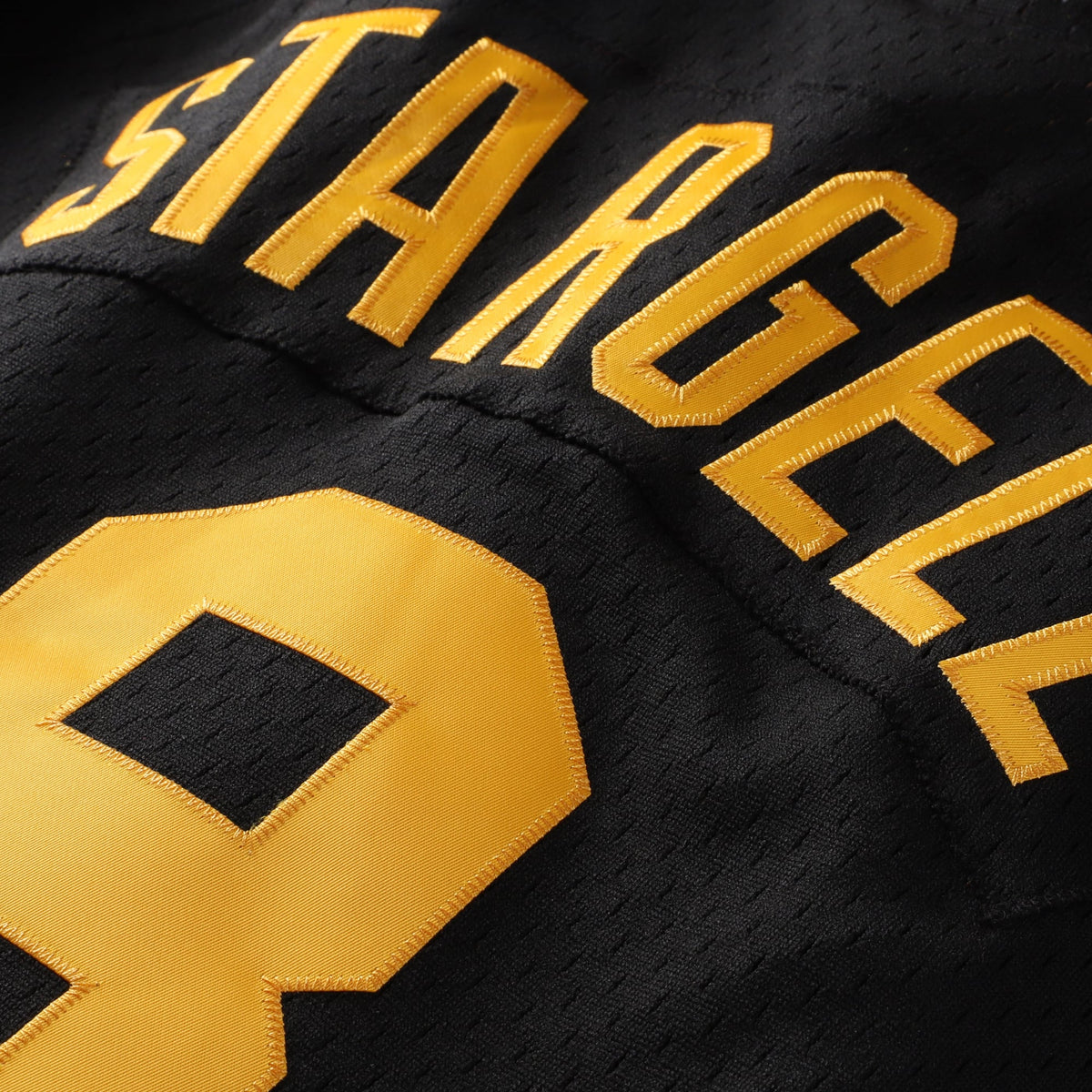 Men's Pittsburgh Pirates Willie Stargell Mitchell & Ness Black Cooperstown Collection Big & Tall Mesh Batting Practice Jersey